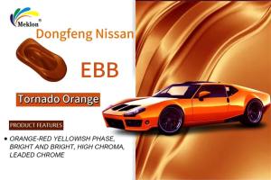 Quality Dongfeng Nissan EBB Tornado Orange Car Refurbishing Paint Low VOC Level wholesale