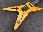 Irregular Special-shaped electric guitar yellow paint rosewood fingerboard