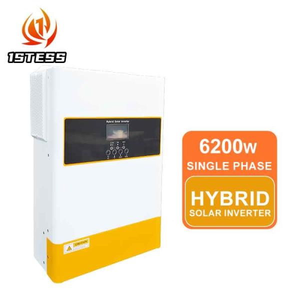 High Capacity 48V Hybrid Solar Inverter 6.2kW for Off-Grid Residential Power