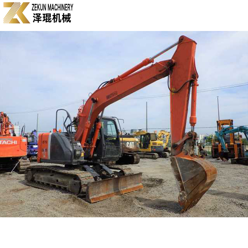 Original Japan Hitachi ZX135US Excavator with Original Hydraulic Pump and Crawler