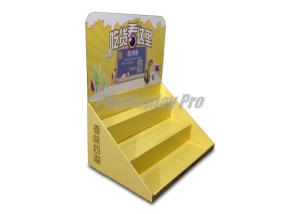 Quality Shelf PDQ Tray PDQ Display Boxes 3 Tiers Separating Merchandises For Snack Foods wholesale