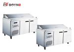 Salad Industrial Catering Fridge Air Cooling Durable Automatic Defrost System