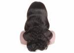 Body Wave Peruvian Human Hair Lace Wigs 18 - 22 Inch Without Any Chemical
