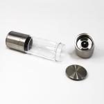 2 In 1 258g 220mm 80ml Stainless Steel Salt Grinder
