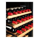 Odorless Nonfrost Wine Cooler Refrigerator Multiscene Single Zone