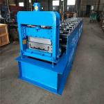 Plc Control Type Standing Seam Roll Forming Machine For Making Roof Sheet