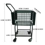 Metals Material Portable Beach Tennis Net Durable Tennis Ball Cart