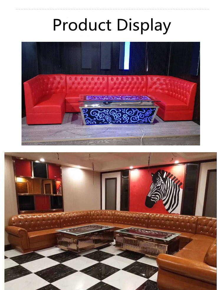 Kitchen Bench Commercial Booth Seating Residential U L Shaped Restaurant KTV