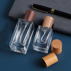 Quality OEM 8.7cm 30ml Crystal Glass Bottles Cosmetic Perfume Shockproof Decal Surface wholesale