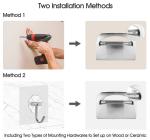 Wall Mount Commercial Toilet Seat Cover Dispensers Stainless Steel Bathroom