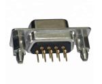 DP Socket 9 Pin D Sub Female Connector , 90 Degree Electrical D Sub 9 Pin Male