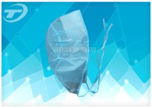 Quality OEM Green Disposable Scrub Caps / Waterproof Disposable Surgical Hats wholesale