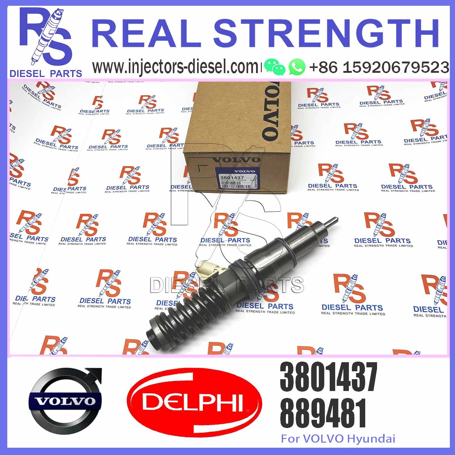 Fuel Injector Nozzle 20440388 VOE20440388 85000071 3803654 20363749 3801437 for V-O-L-V A25D A30D EC360BLC EC460BLC L150E
