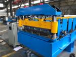 4kw Hydraulic Power Wall And Roof Panel Roll Forming Machine 70mm Shaft