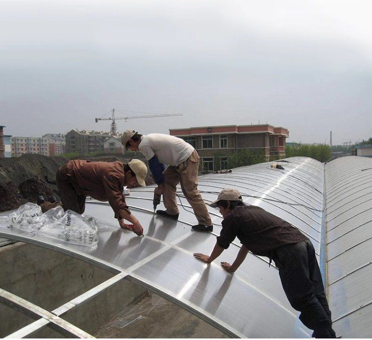 Anti UV Lamina De Policarbonato Greenhouse Skylight Polycarbonate Hollow Sheet