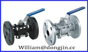 Quality 3PC Stainless Steel Flanged End Ball Valve wholesale