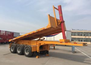Quality Hydraulic Cylinder Tipper Semi Trailer Dump Truck For 20 Feet Or 40 Feets Container wholesale