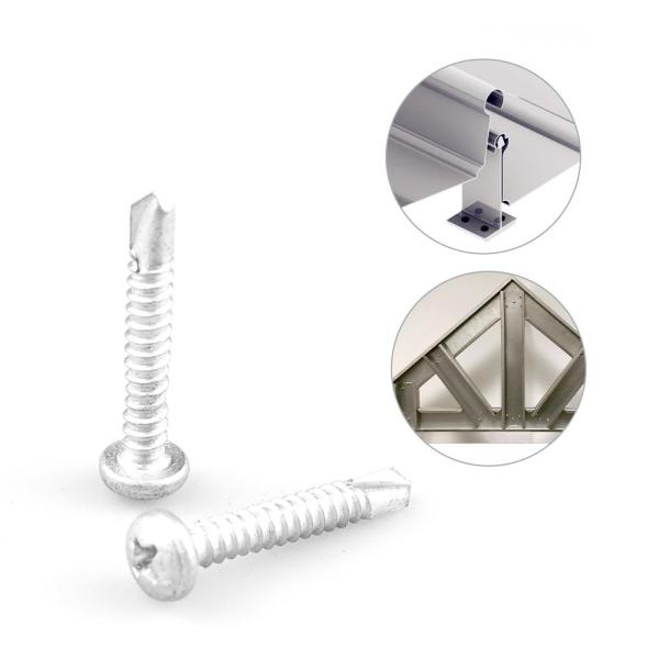 4.8x32 Bi-Metal Phillips Self Drilling Screw for Steel Frame SUS316 SUS410