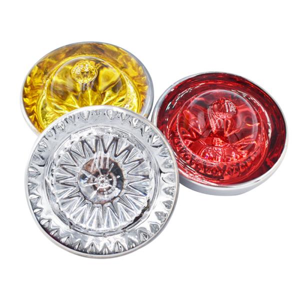 ROHS Certificate Solar Flashing Light Glass Cat Eye Road Stud for Highway