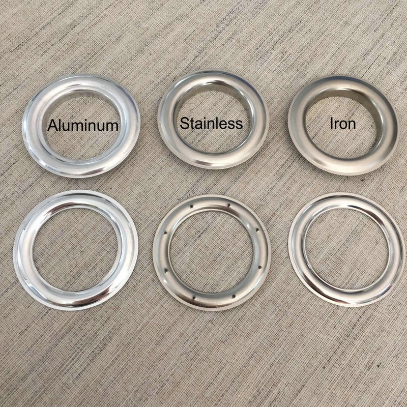 wholesale window curtain accessories 40MM 50MM big metal grommet eyelet ring