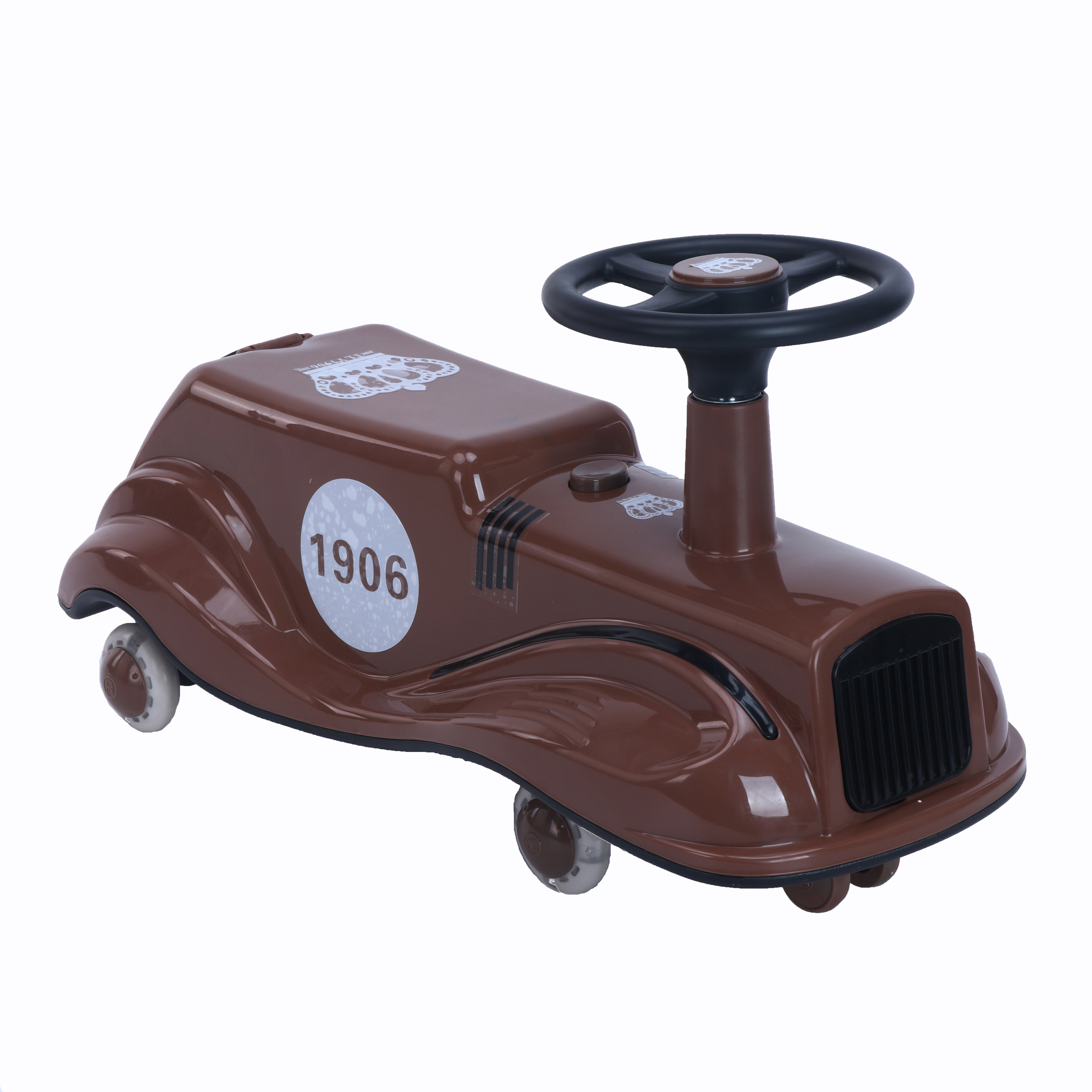 Unisex CE Certified Baby Balance Car with Independent Music Box and Colorful Lighting