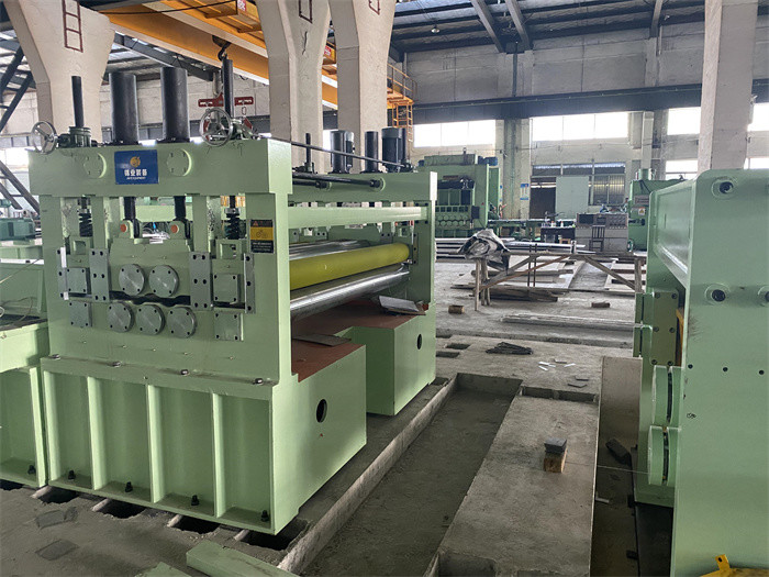 Carbon Steel SUS Aluminum Coil Metal Cut To Length Line 0.2-30 X 2500