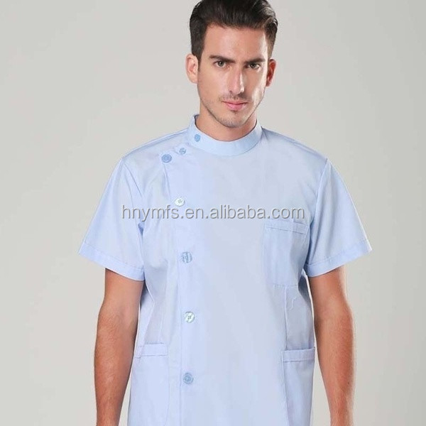 Basic Hospital Scrubs V Neck New Style Stretchy Medical Scrubs Sets