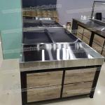 Gondola Fruit Vegetable Display Shelves For Supermarket