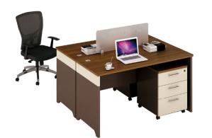 Quality modern 2 seater office staff computer workstation table furniture wholesale
