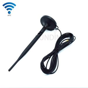 Quality 433MHZ Suckermag Mount Antenna , SMA Connector Magnetic Aerial 50 Ohm Impedance wholesale