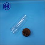 Transparent Plastic PET Round Wide Mouth salt pepper Spice Jars Sifter And Cap
