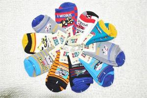 Quality Latest lovely japan cartoon design anti-slip cotton socks for boys wholesale