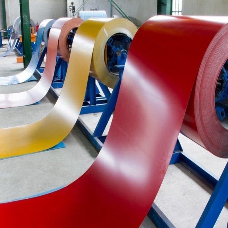 0.2 - 1.2mm Color Coated Steel Coil With Bright And Smooth Surface