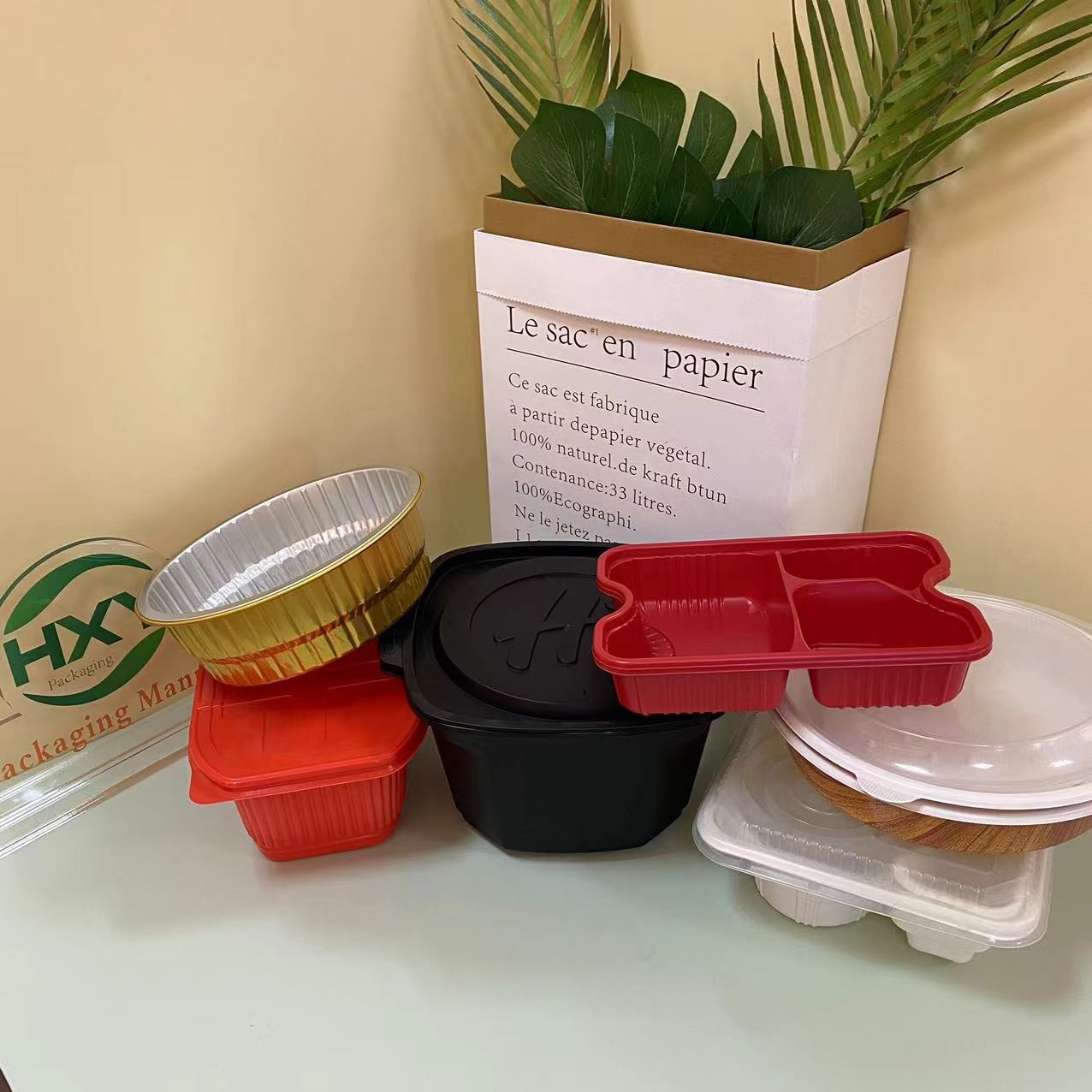 PP Customized Food Plastic Blister Pack Microwave Disposable Take Out Containers Factory Direct With Competitive Pricing