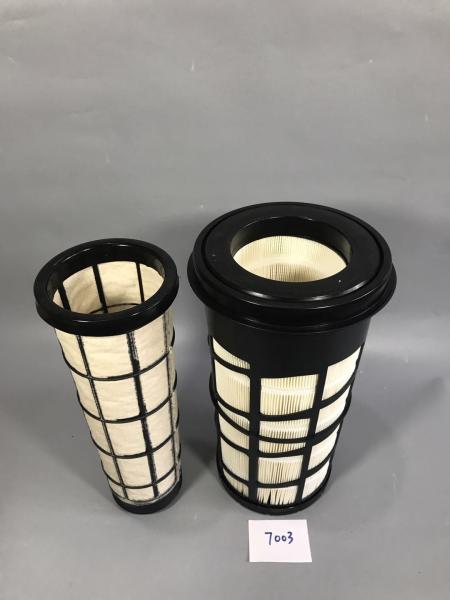 Heavy equipment air filters,Excavator Air filter P611190 for KOBELCO SK135/SK130