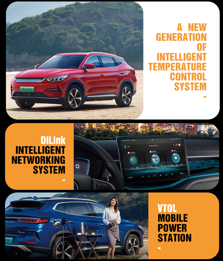 2023 Byd Song Electric Suv Small 4-Person Battery-Operated Car with 380 KW Power Type and 30Min Charging Time