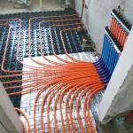 Graphic Design Floor Heating Parts For Water Underfloor Heat System