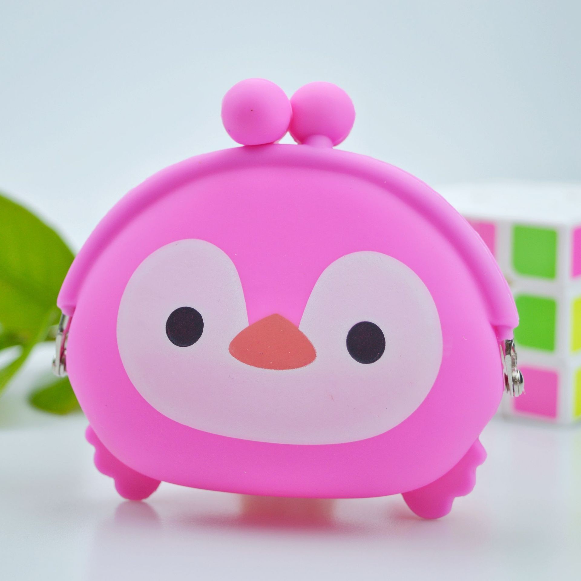 Waterproof Colorful Silicone Pencil Pouch Aesthetic Portable Pen Bag Stylish Office School Supplies Christmas Gift