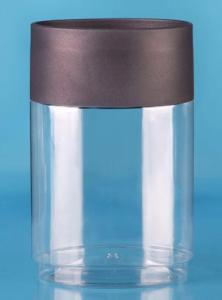 Quality Transparent Large Plastic Jars High Durability Environmetally Friendly wholesale