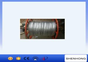 Quality 26MM Anti Twisting Braided Wire Rope For Overhead Line Transmission wholesale