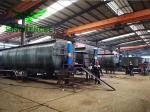 Tri Axle Fuel Tanker Semi Trailer 50 Tons - 80 Tons Semi Tanker