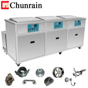 Quality Ultrasonic 175L Ultrasonic Washing Machine For Industries Three Tanks wholesale