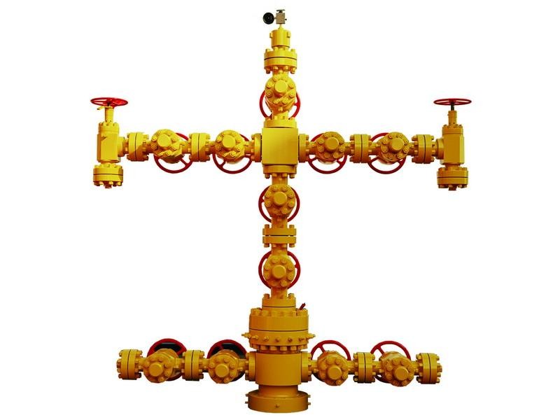 Oil or Gas Wellhead Chrismas Tree, API 6A 3-1/16" 10000psi PSL3 & PR1 Split Chrismas Tree / X-Mas Tree
