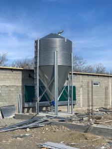 Quality Galvanized Sheet Food Storage Silo Poultry Farming Equipments wholesale