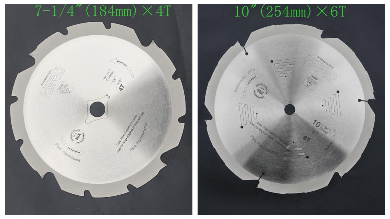 Construction Hardiplank Saw Blade , Fibre Cement Cutting Blade Multi Rips