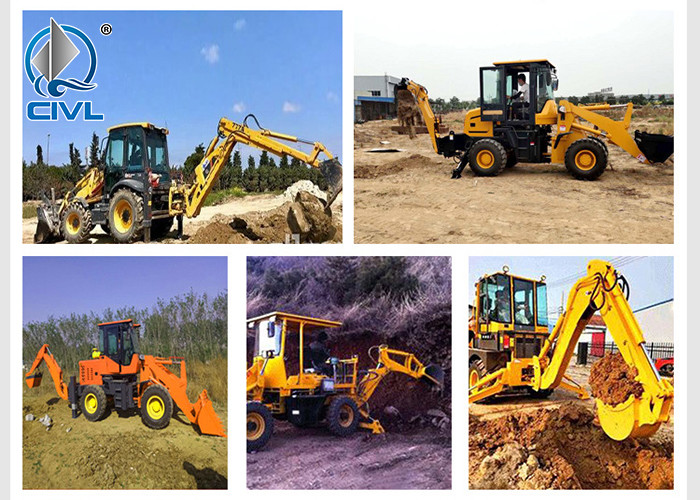 Utility Loader Excavator 55/65kw Engine CIVLSD30-35 Backhoe Loader