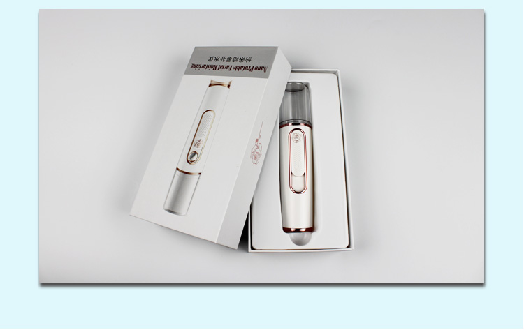 Dry Skin Facial Beauty Device Moisture Sonic Water Atomization Nano Mist Sprayer