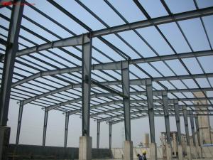 Quality Commercial Construction Steel Frame Buildings Fabricated By Q345B With Painting wholesale