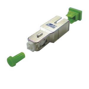 Quality Metal Sc APC Fiber Attenuator 3dB 5dB 10dB For FTTH Communication wholesale