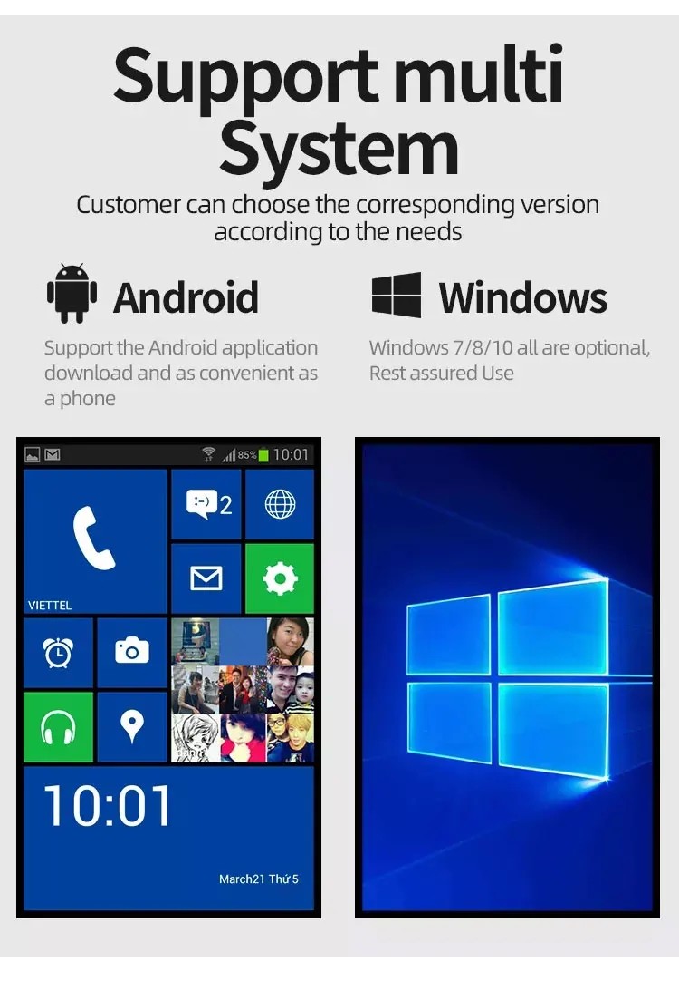 Colorful High Brightness Floor Standing Touch Screen Kiosk Android 7.1 9.0 11